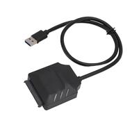 CHICIRIS USB 3.0 to III Adapter Cable Lightweight Portable Converter for 2.5inch 3.5inch HDDs Plug and Play