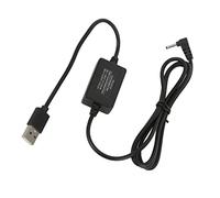 CHICIRIS USB Voltage Booster Cable Step Up Converter for Camera and Desk Lamp 1.2m (DC3011)