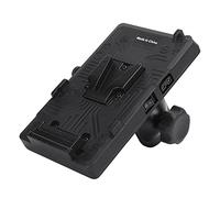 CHICIRIS V Mount Battery Plate D -Tap -output Adapter, Portable Power Supply Plate for Camera, Ideal for Videoographers, Black
