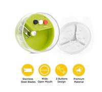 CHICIRIS Vegetable Chopper, Vegetable Cutte 9.5 * 9.5 * 17cm Food Chopper Onions, Carrots, Zucchini, Cucumbers