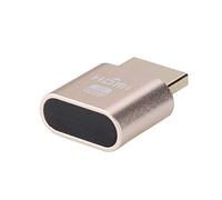 CHICIRIS Virtual Display High Resolution Graphics Card for Remote Control, Scientific Calculation, 4K Simulation for Mining, Plug and Play for All Systems - Silver ABS Material