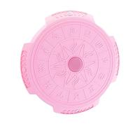 CHICIRIS Waist Twisting Disc, ABS Waist Twisting Board for Core Workout, Quiet Operation, Larger Size All in One Design for Home Office Fitness Adults (pink)