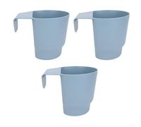 CHICIRIS Wall Fence Plant Pot Suitable for Growing Various Plants, (Blue)