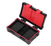 CHICIRIS Water Resistant Camera Battery Memory Card Holder Sturdy Protective Case for Photographers ABS Design Holds 2 Batteries 5 Cards 6 Small Memory Cards