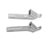 CHICIRIS Welding Gun Nozzle 5x14mm, 5x10mm Stainless Steel | High temperature resistance, durable material, ideal for welding PVC, fits various hot air guns
