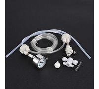 CHICIRIS White DIY Aquarium Plant CO2 System Kit, Efficient Fish Tank CO2 Generator for Better Plant Growth, Great for Aquarium Enthusiasts