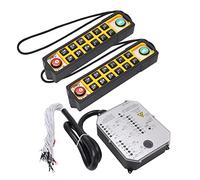 CHICIRIS Wireless Anti-Interference Hoist Crane Remote Control, Comprehensive Protection for Coal Mining Equipment, ABS, YU 12S (AC380V)