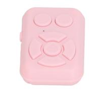 CHICIRIS Wireless Bluetooth Media Controller Lightweight 7 Keys Remote for Photography and Video Streaming for Content Creators (Pink)