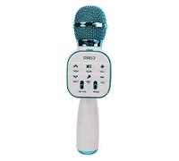 CHICIRIS Wireless Bluetooth Microphone Metal Rechargeable Microphone with 5W Speaker 2000mAh Battery Sound Reverb for Karaoke Singing Recording Live Streaming