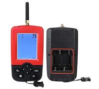 CHICIRIS Wireless Fish Finder Sonar Sensor with Water Temperature Display | Portable Fishfinder for and Salt Water, Built-in Temperature Sensor, 50m Range, IPX4 , Adjustable Sensitivity