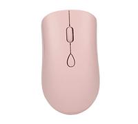 CHICIRIS Wireless Mouse, 2.4G Bluetooth 5.2 Dual Mode, 1600 DPI, Silent Ergonomic Design, Rechargeable Battery, with USB Receiver, for PC Laptop Desktop (Pink)