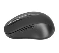 CHICIRIS Wireless Mouse Professional Optical Mini FourWay Scroll Wheel for Notebook Tablet PC, Smooth Movement for Office Work, BT Mouse (Black)