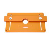 CHICIRIS Woodworking Router Table Plate Durable Milling Tools for Wood Trimming，Labor Saving and High Efficiency for Manual Pruning，Engineering Plastic，for Woodworking Enthusiasts