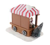 CHICIRIS Xmas Music House with Glowing Design (Popcorn)