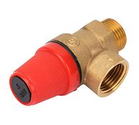 CHICIRIS Zouminyy Safety Valve, G1/2'' Premium Brass Safety Valve DN15 Thread Spring Hanging Furnace Safety Valve Pressure Safety Valve(3Bar DN15)