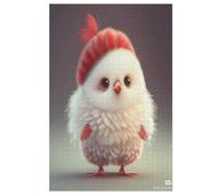 Chick Adults Wooden Jigsaw Puzzle, for Kids Wooden Puzzles Toys Family Game Play,Brain Training 1000 Piece (78×53cm)