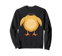Chick Body Costume Lazy Halloween Trick or Treat Sweatshirt