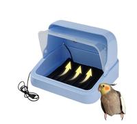 Chick Brooder Box, Brooder Box for Chicks, Built-In Heating Pad Poultry Breeding Cage, for Farm Duckling Parrot Quail Lizard Turkey Birds, Reptile Warming Boxes, Hatchling Survival Kit