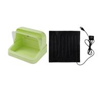 Chick Brooder Box, Poultry Brooder For Farm With Manual Temperature Control,Multi-Purpose Breeding Cage For Ducklings, Quail, Parrots & Small Birds, Suitable For Indoor & Outdoor Use