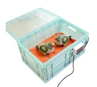 Chick Brooder Heater - Waterproof Foldable Box, Adjustable Temp Container, Safe Cushion Housing, Small Animal Shelter | Warm Poultry Growth Aid For Duck Guinea Parrot Bunny Bird Breeding Farm Coop