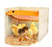 Chick Brooder Heating Plate, 10" x 10" Adjustable Temperature Pet Incubator