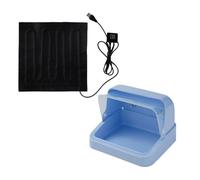 Chick Brooder,Poultry Breeding Cage with Built-In Heating Pad - Poultry Breeding Box,for Duckling Lizard Birds Small Animals Quail Turkey