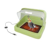 Chick Broodter Box, Chicken Broodter Box, Bird Incubator Brooding Box, Chick Warmer, Visual Nesting Box, 3 Temperature Heating Pads, Poultry Habitat for Baby, Heat Source by a Built-in Duckling