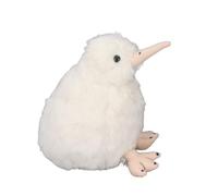 Chick Cute Kiwi Bird Plush Animal Toy Comfortable Material, Ideal Home Decoration for Bedroom, Height: 7.9in (White)