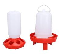 Chick Feeder, Practical Large Capacity, Waterer Labor Saving, Easy Chicken Jet to for the Farm