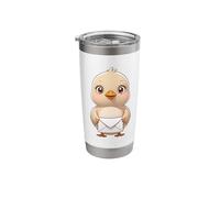 Chick Holding Envelope Bird Character Illustration Stainless Steel Insulated Tumbler
