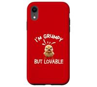 Chick I’m Grumpy But Lovable Beware Bad Mood Pretty Cute Fun Case for iPhone XR