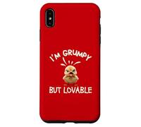 Chick I’m Grumpy But Lovable Beware Bad Mood Pretty Cute Fun Case for iPhone XS Max