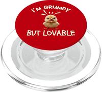 Chick I’m Grumpy But Lovable Beware Bad Mood Pretty Cute Fun PopSockets PopGrip for MagSafe