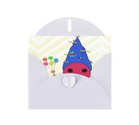 Chick In A Hat Greeting Cards For All Occasions - Blank Greeting Cards With Envelopes, Holiday Cards 4x6 Inches (Horizontal) White