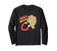 Chick Magnet Funny Lazy Halloween Costume Boys Mens Long Sleeve T-Shirt