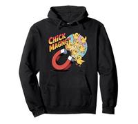 Chick Magnet Funny Lazy Halloween Costume Boys Mens Pullover Hoodie