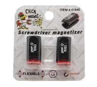 CHICK MAGNET Self-Adjusting Bit Magnetizer Ring, Screwdriver Bit Drive Holder, 5/32 to 1/4 Inch (4 to 6.35mm), Works With Allen/Hex Keys