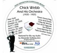Chick Webb And His Orchestra (1935-37) Restored For Blu-ray Audio Featuring Audio Disc Produced with Short Films by Charly Chaplin