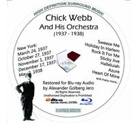 Chick Webb And His Orchestra (1937-38) Restored For Blu-ray Audio