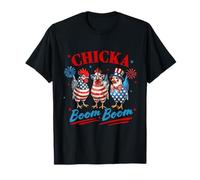 Chicka Boom Boom 4th July Independence Day T-Shirt