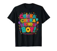 Chicka Chicka Birthday Boy Colorful 1st Birthday Party T-Shirt