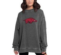 Chicka-D NCAA womens Campus Pullover Charcoal