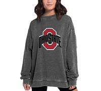 Chicka-D NCAA womens Campus Pullover Charcoal