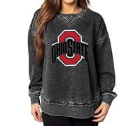 Chicka-D NCAA womens Pullover Sweatshirt Charcoal