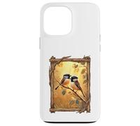 Chickadee Birds In Forest Animal Case for iPhone 13 Pro Max