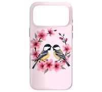 Chickadee Birds with Cherry Blossom, Chickadees, Chickadee Case for iPhone 17 Pro Max