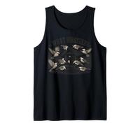 Chickadee Feeder Frenzy Small Grains Graphic Tank Top
