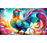 chicken 1000 Piece Jigsaw Puzzles for Adults Educational Games Jigsaw Puzzle Home Decors for The Whole for Women, Gifts for Men 38x26cm/1000pcs