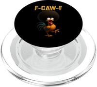 Chicken Afro Women Funny Caw African American Latina Black PopSockets PopGrip for MagSafe