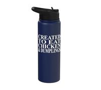 Chicken and Dumpling Apparel | Best Chicken Lovers Design Stainless Steel Insulated Water Bottle